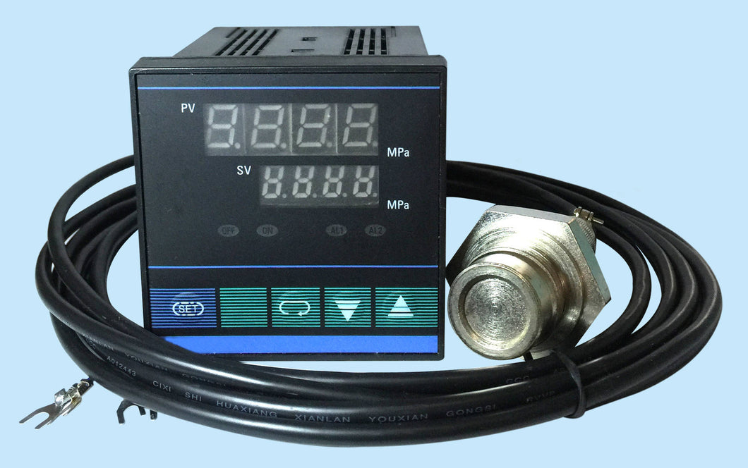 Pressure probe and pressure pid with wire for low pressure PU foam machine