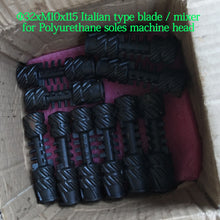 Load image into Gallery viewer, Italian type blade / mixer for PU soles casting machine head
